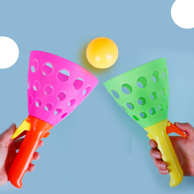 Catapult Launcher Toy - Doppelfänger-Wurfspielzeug, Katapult-Wurfball, Hüpfball, Docking-Bälle, Erwachsenenspielzeug, Interaktionsball