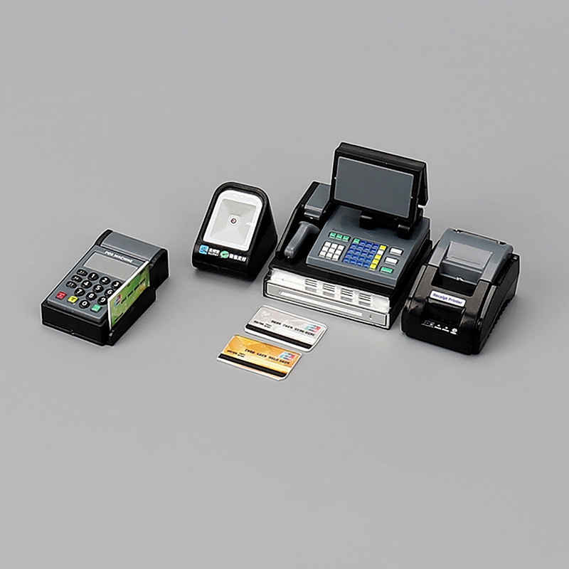 Toy Cash Register - Neues 1-Set Puppenhaus Mini-Supermarkt Kasse Kartenleser
