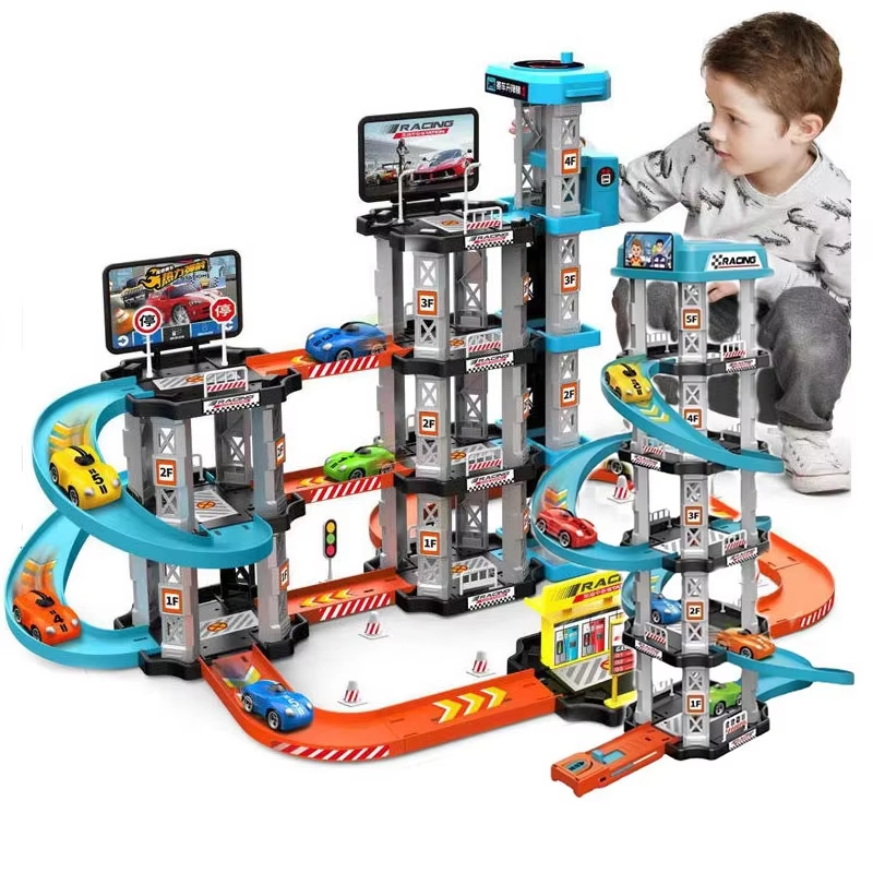 Auto-Rennstrecken-Rampenspielz – Catapult Launcher Toy Bewertung und Preis