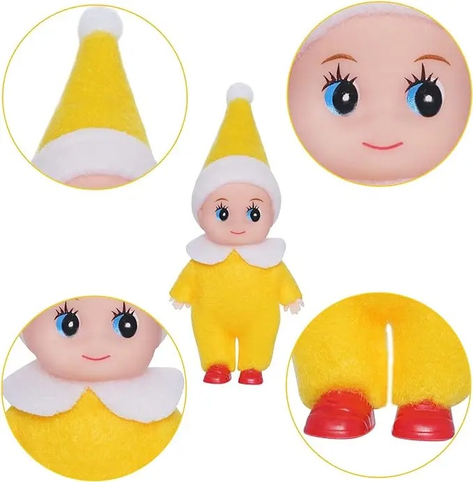 Bunte Weihnachts-Baby-Elfenpup – Kids Toys Xmas Bewertung und Preis