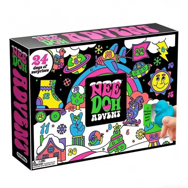2026 NeeDoh Weihnachts-Countdo – Kids Toys Xmas Bewertung und Preis