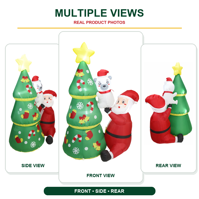 6FT Weihnachts-Santa-Claus-Auf – Kids Yard Toys Bewertung und Preis