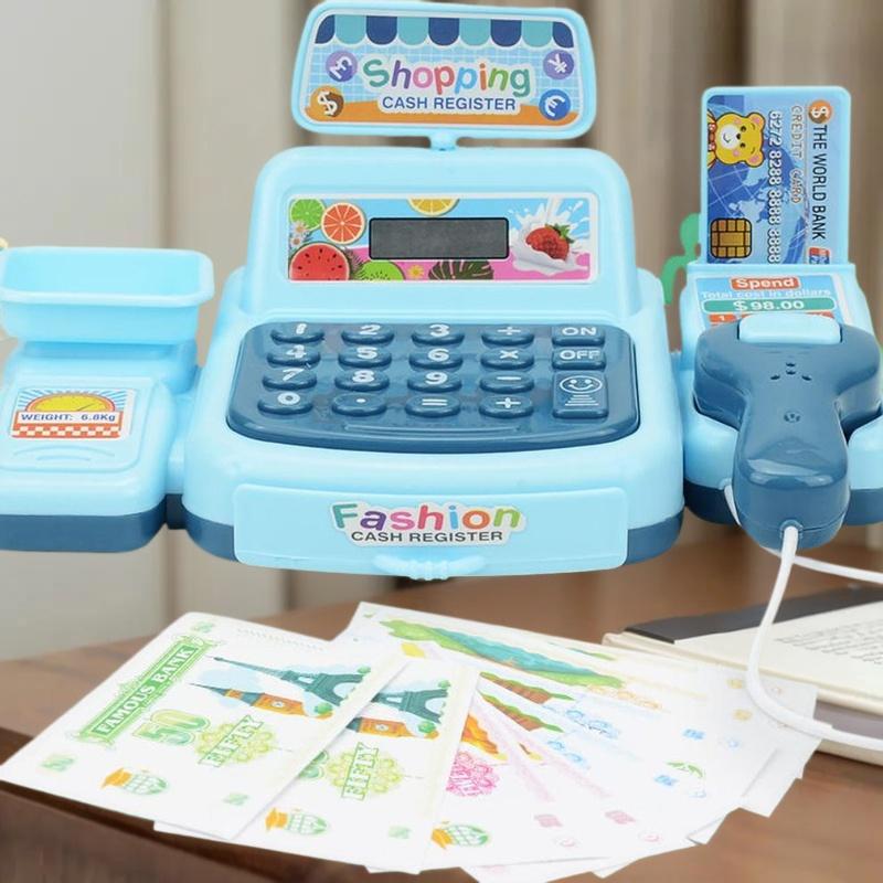 1 Set Supermarkt-Kassierer-Spi – Toy Cash Register Bewertung und Preis