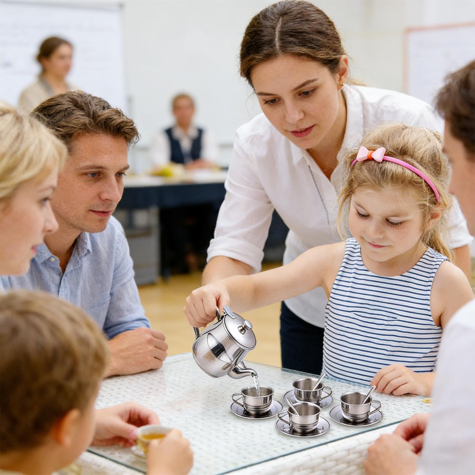 Kinder-Teeservice für Mädchen  – Kids Toys Kitchen Set Bewertung und Preis