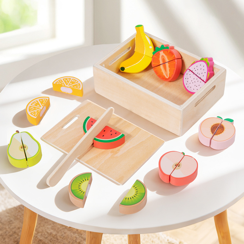 Holz-Schneide- und Stempelset  – Kids Toys Kitchen Set Bewertung und Preis