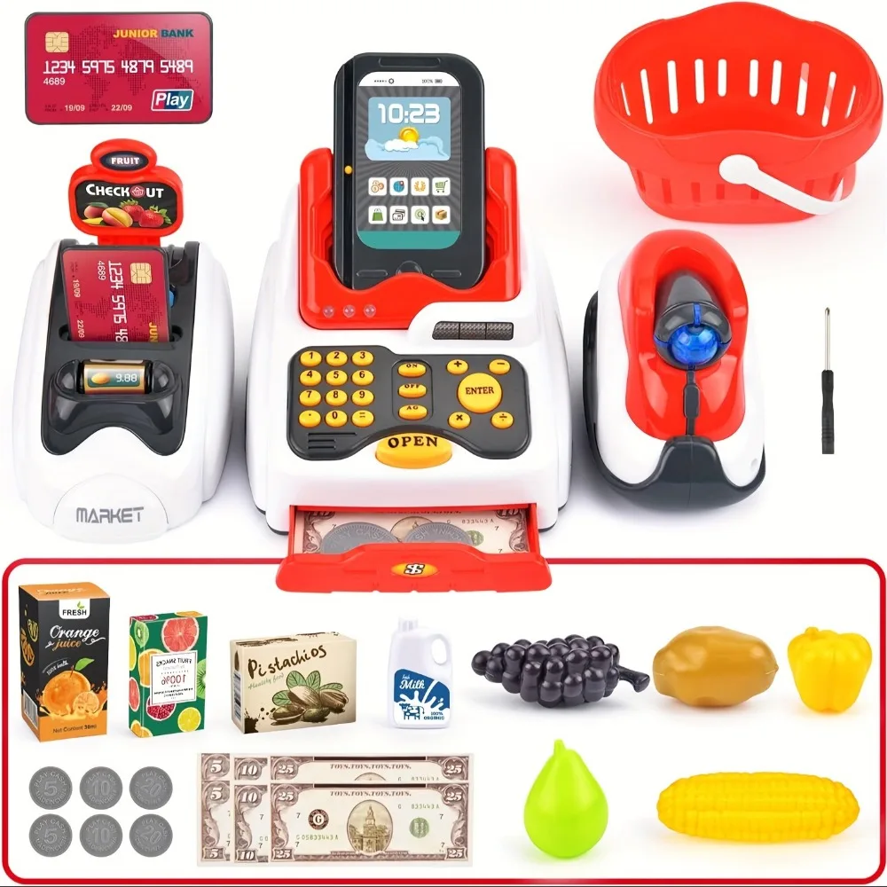 33PCS Spielzeug Registrierkass – Toy Cash Register Bewertung und Preis