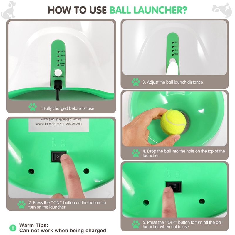 Hunde-Tennisball-Werfer Automa – Catapult Launcher Toy Bewertung und Preis